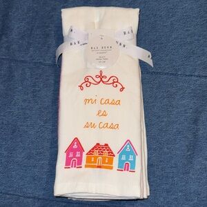 Rae Dunn Kitchen Towels, NWT, Set of 3, MI CASA ES SU CASA